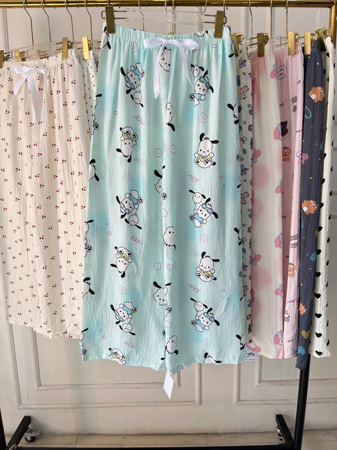 Summer Cute Printed Loose Pyjamas